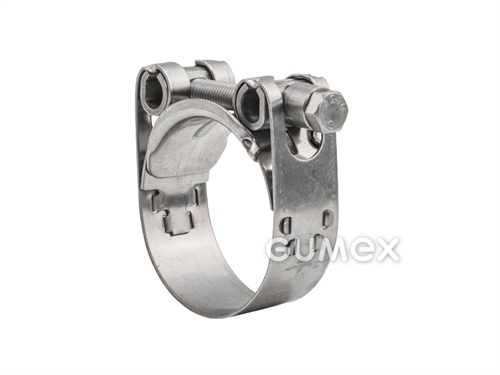 Schelle GBS W4, 17-19/18mm, Sechskantschraube, Edelstahl, 